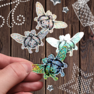 ⋆˚࿔ Sticker holographique ࿔˚⋆