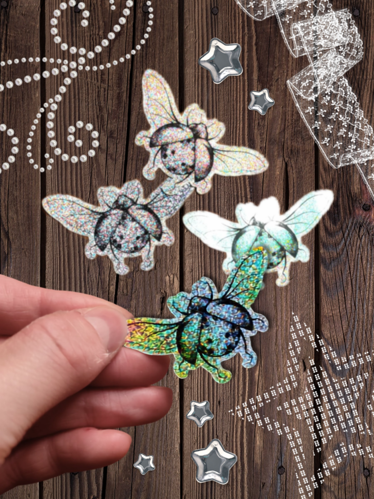 ⋆˚࿔ Sticker holographique ࿔˚⋆